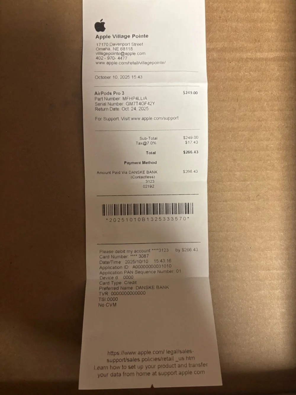 Apple AirPods Pro (White) Wireless In-Ear Earbuds